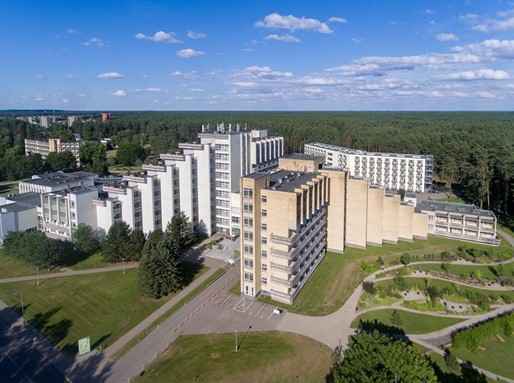 Eglės Sanatorija w Druskiennikach — widok obiektu 