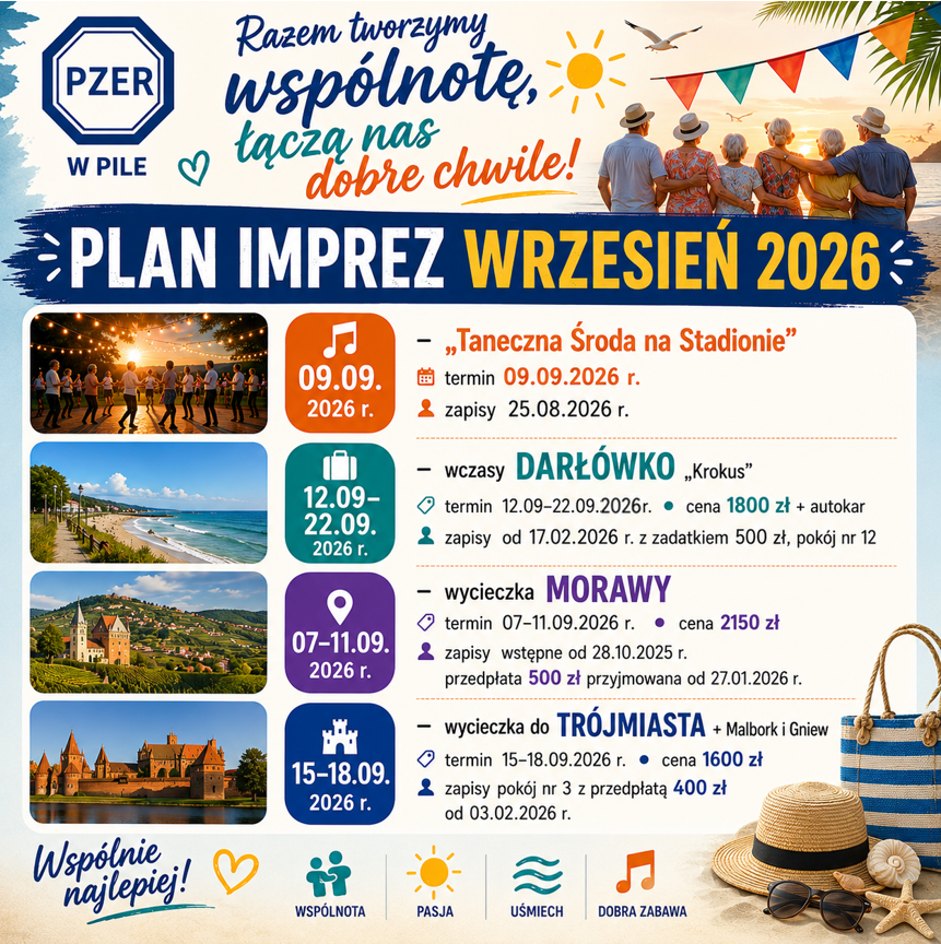 plan imprez wrzesień